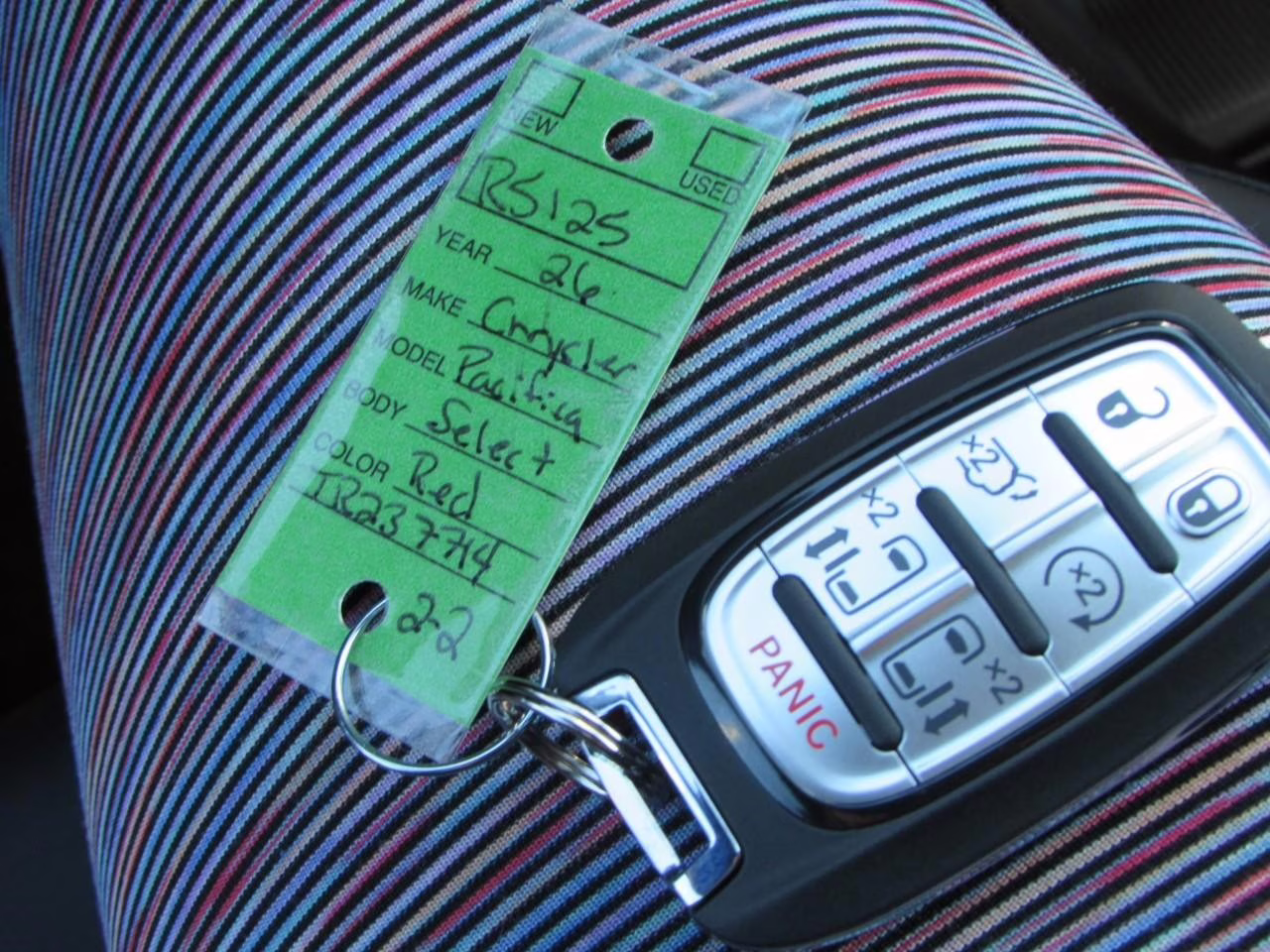 2026 Red Hot Pearlcoat Chrysler Pacifica Select FWD Van