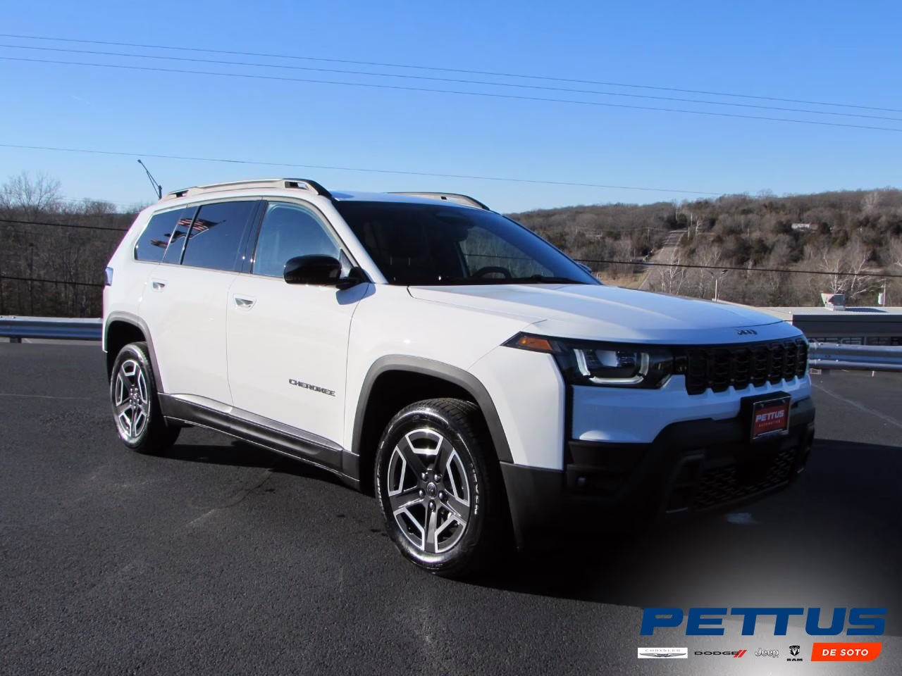 2026 Bright White Clearcoat Jeep Cherokee Limited 4X4 SUV