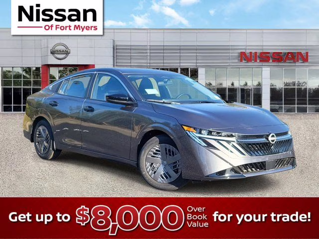 2026 Gun Metallic Nissan Sentra S FWD Sedan