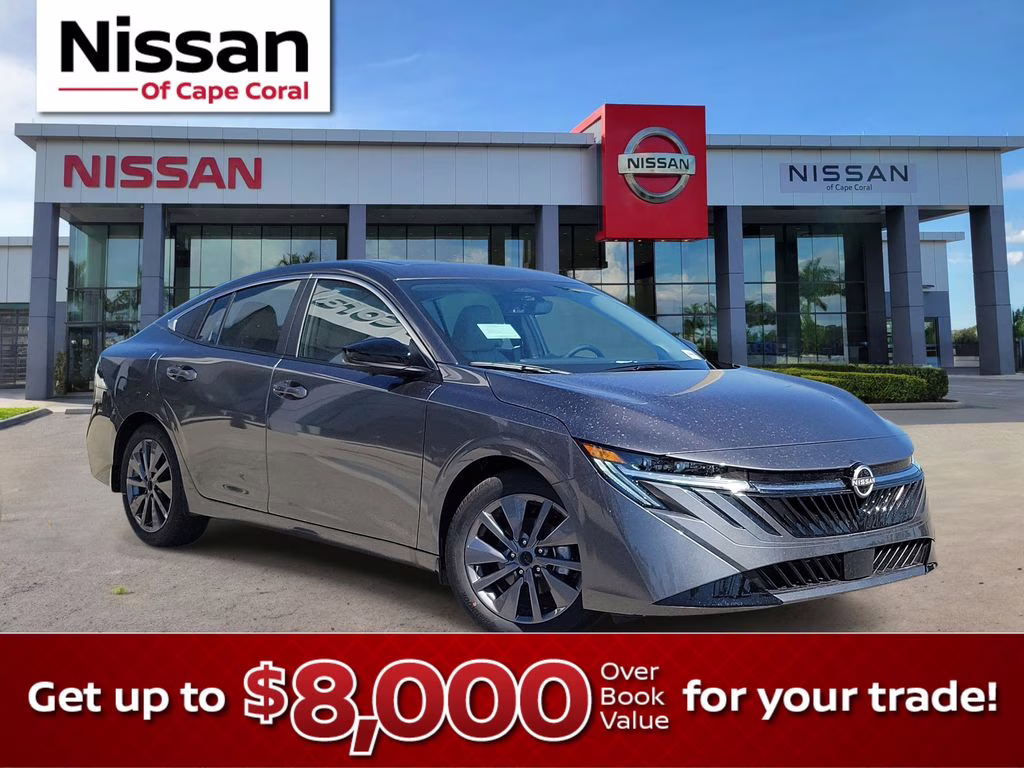 2026 Gun Metallic Nissan Sentra SL FWD Sedan