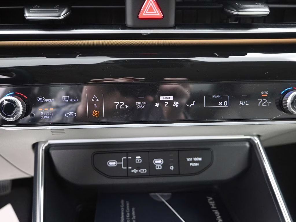 2026 Ceramic Silver Kia Carnival Hybrid SX Prestige FWD Van