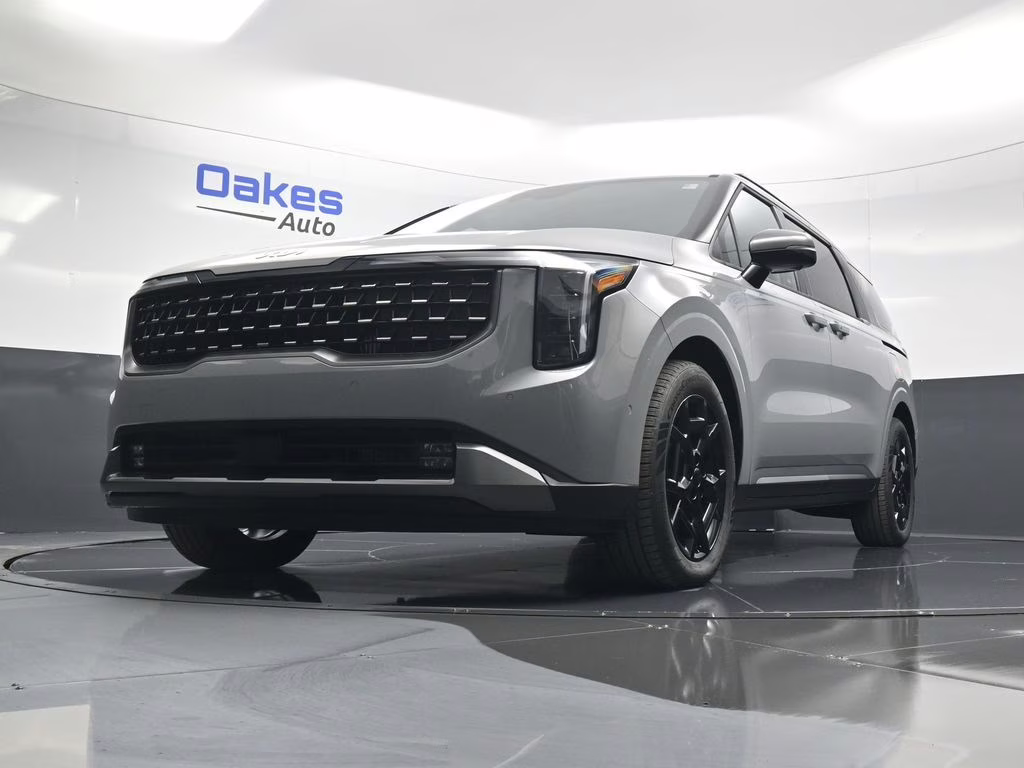 2026 Ceramic Silver Kia Carnival Hybrid SX Prestige FWD Van