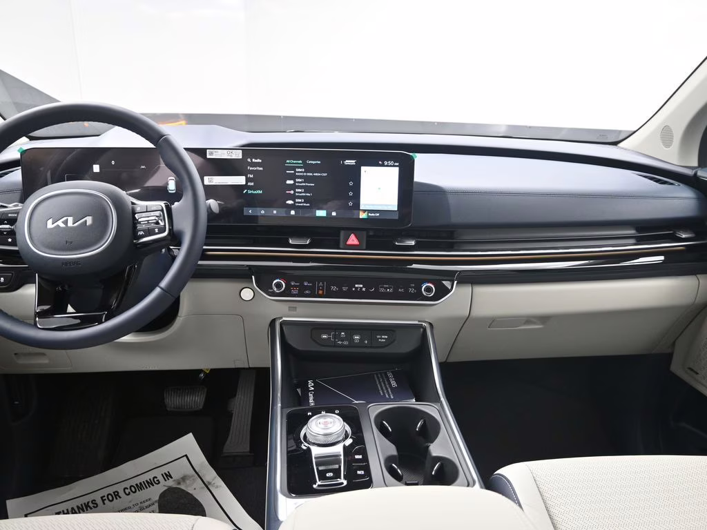 2026 Ceramic Silver Kia Carnival Hybrid SX Prestige FWD Van