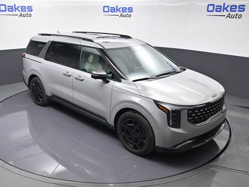 2026 Ceramic Silver Kia Carnival Hybrid SX Prestige FWD Van
