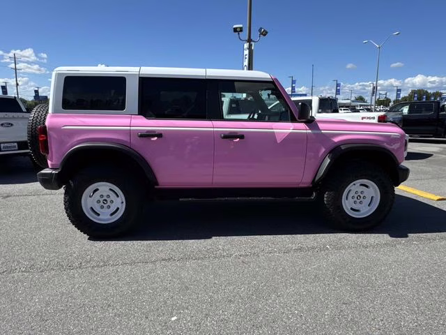 2025 Azure Gray Metallic Ford Bronco Heritage Edition 4X4 SUV