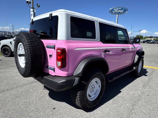 2025 Azure Gray Metallic Ford Bronco Heritage Edition 4X4 SUV