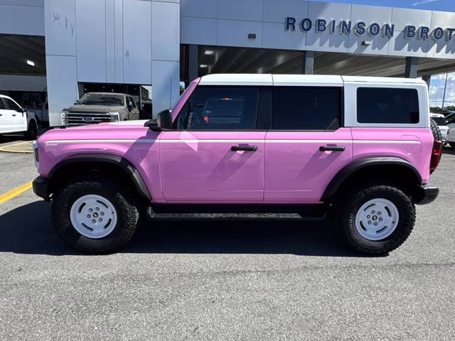 2025 Azure Gray Metallic Ford Bronco Heritage Edition 4X4 SUV