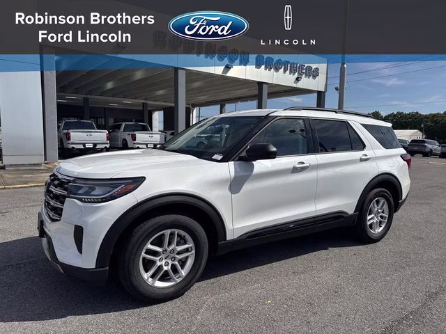 2026 White Metallic Ford Explorer Active RWD SUV