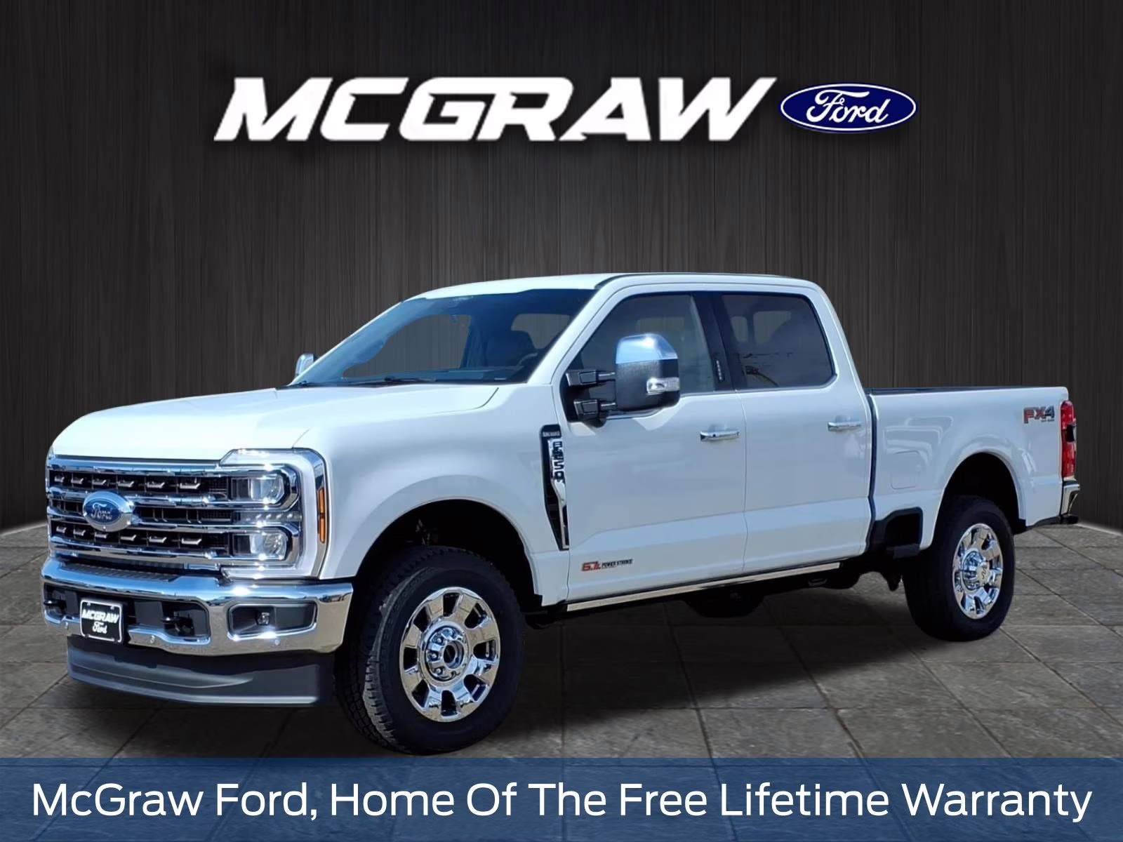 2026 White Metallic Ford Super Duty F-250 SRW King Ranch 4X4 Truck