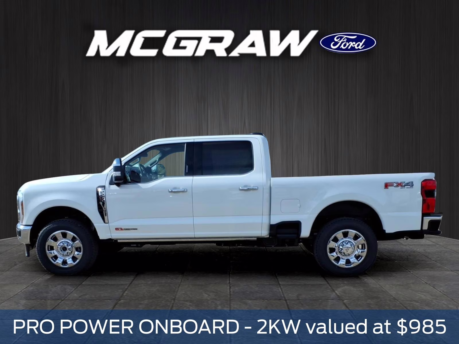 2026 White Metallic Ford Super Duty F-250 SRW King Ranch 4X4 Truck