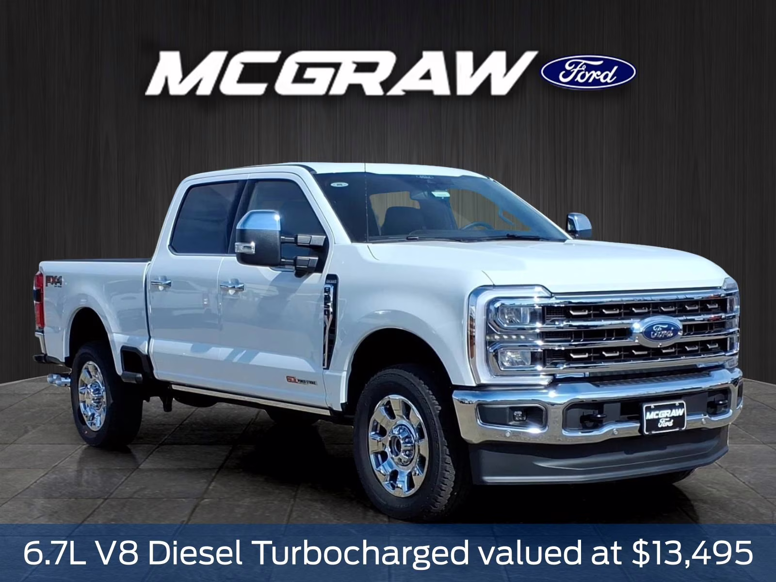 2026 White Metallic Ford Super Duty F-250 SRW King Ranch 4X4 Truck