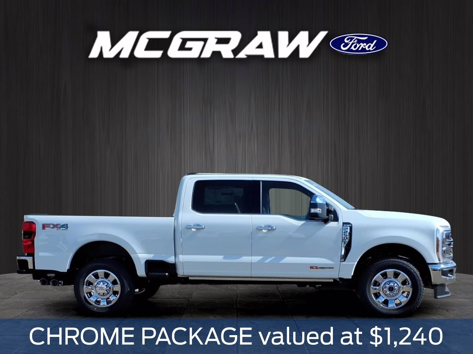 2026 White Metallic Ford Super Duty F-250 SRW King Ranch 4X4 Truck