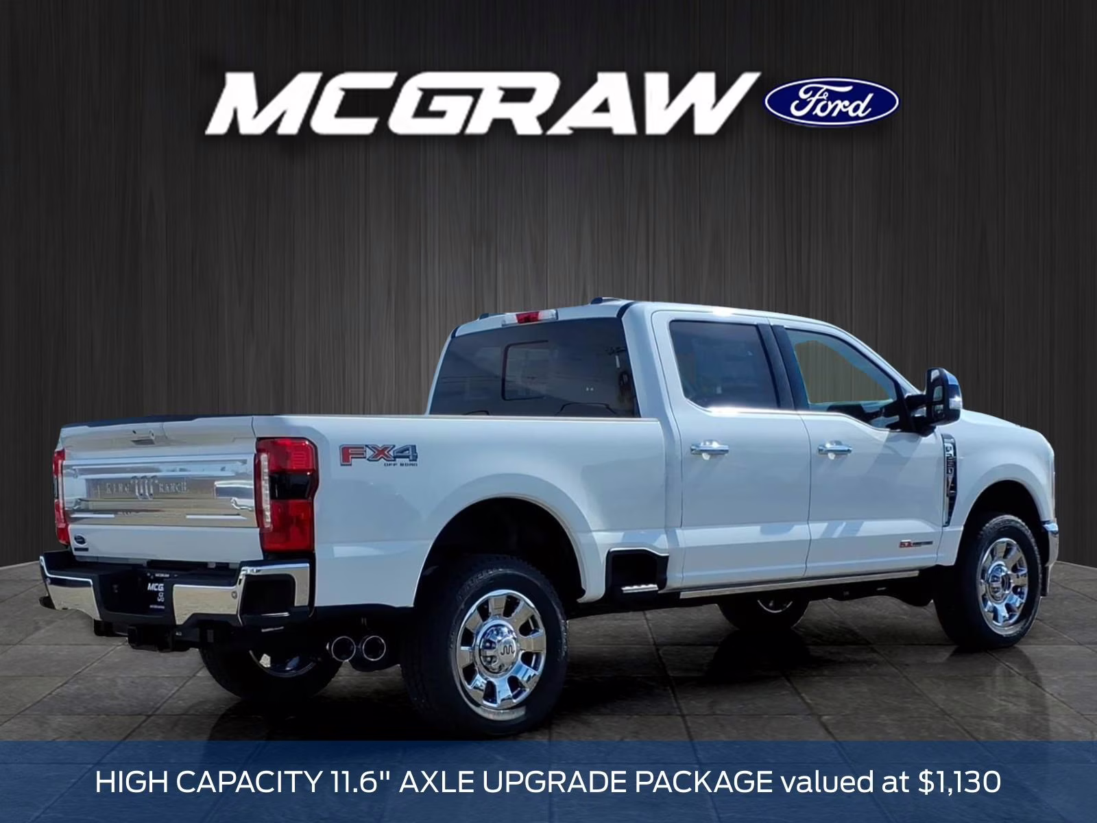2026 White Metallic Ford Super Duty F-250 SRW King Ranch 4X4 Truck