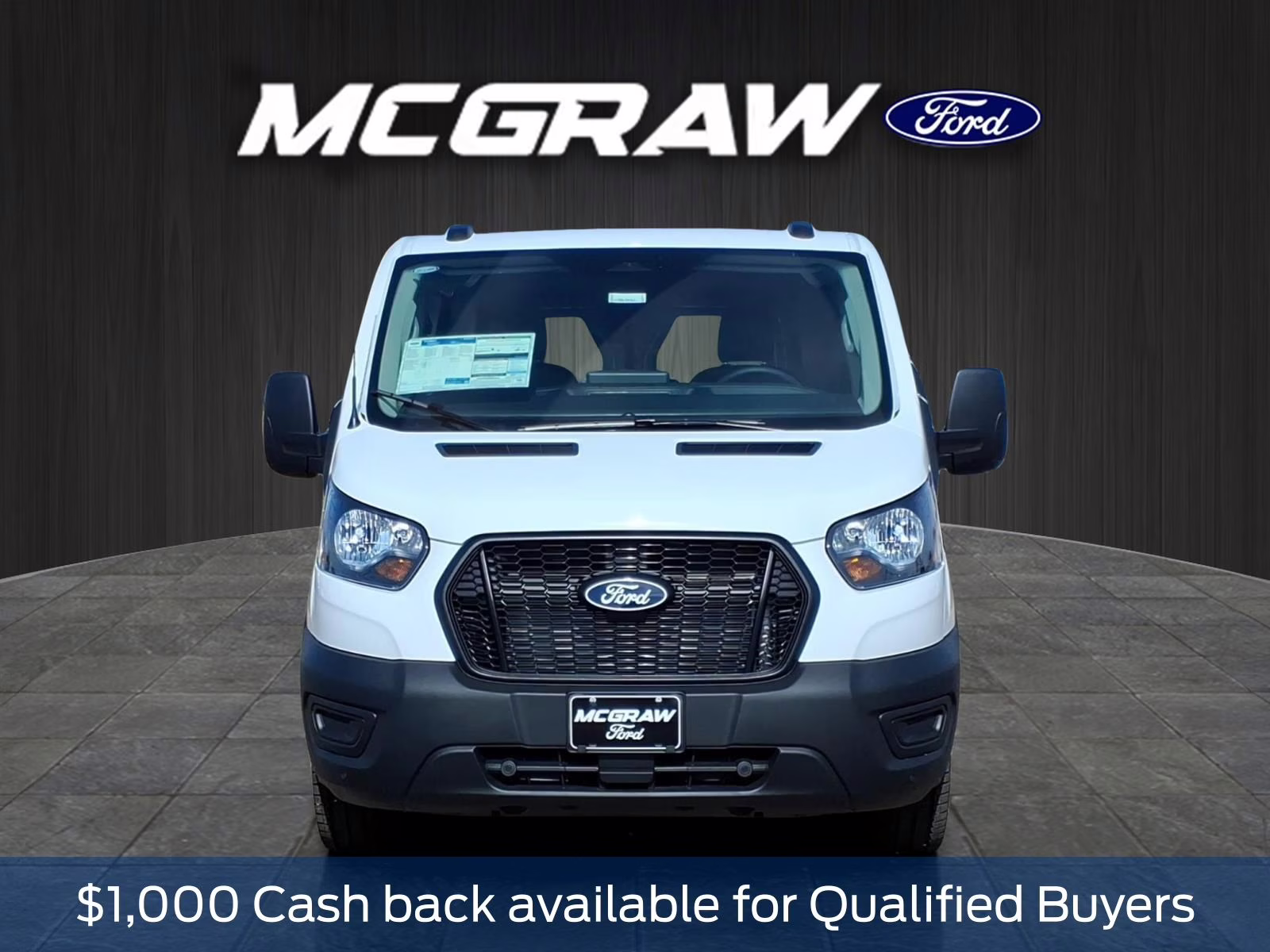 2026 Oxford White Ford Transit-150 Base RWD Van