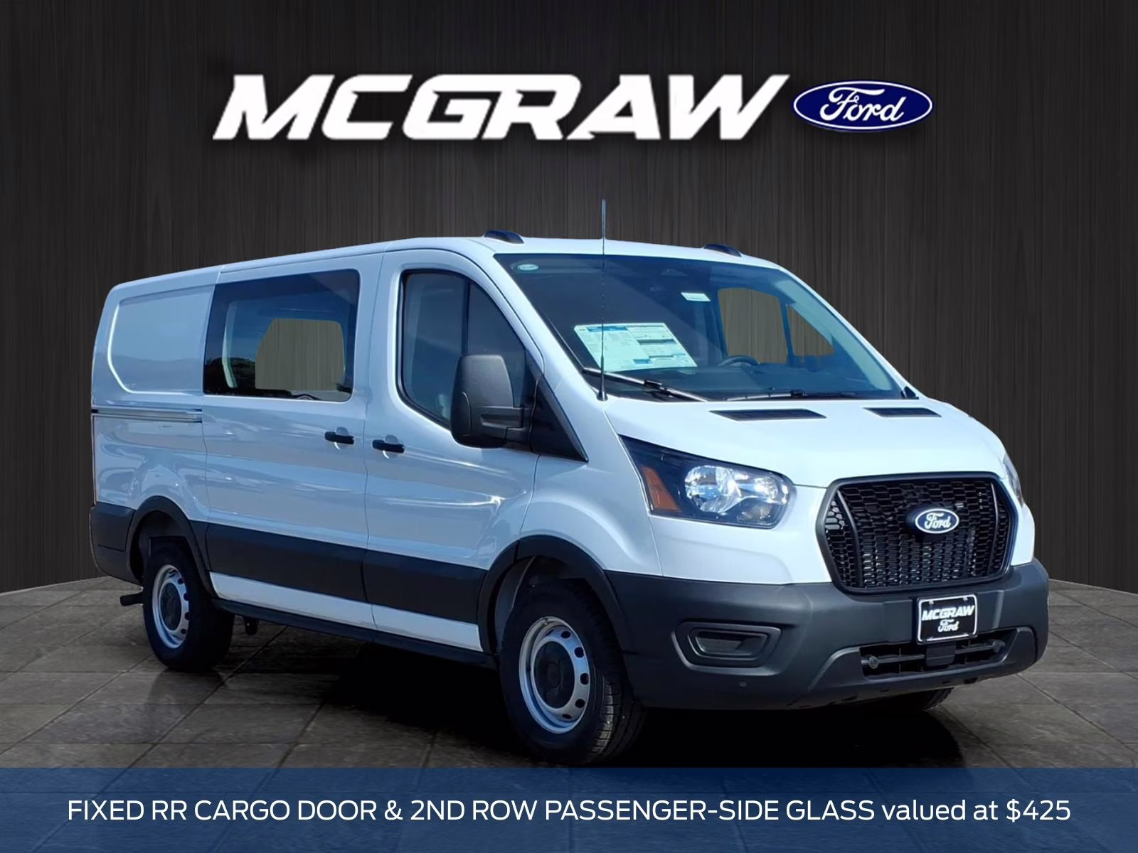 2026 Oxford White Ford Transit-150 Base RWD Van