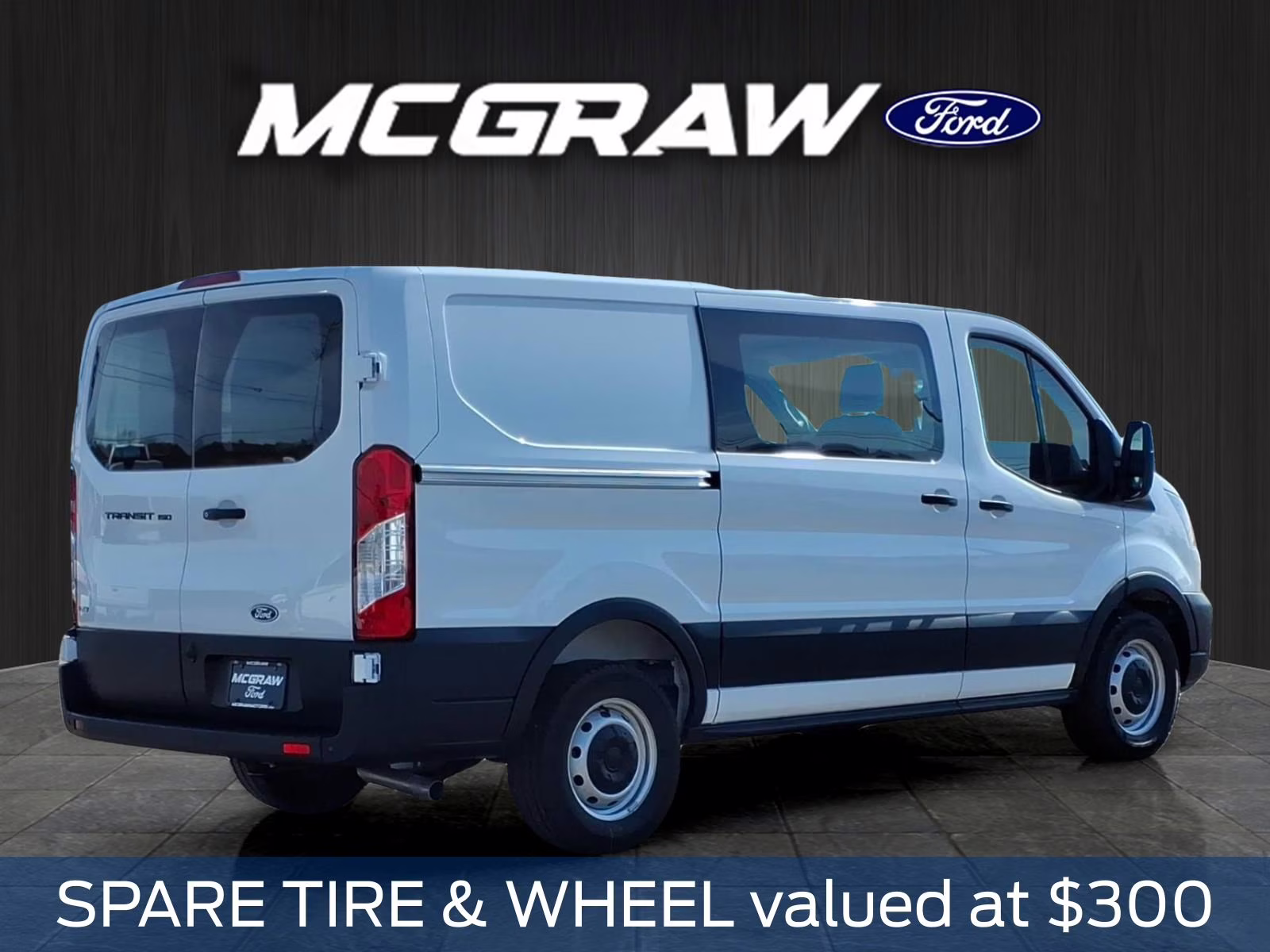 2026 Oxford White Ford Transit-150 Base RWD Van