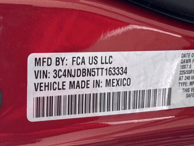 2026 Red Hot Pearlcoat Jeep Compass Latitude Altitude 4X4 SUV