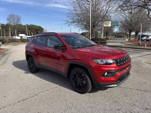 2026 Red Hot Pearlcoat Jeep Compass Latitude Altitude 4X4 SUV
