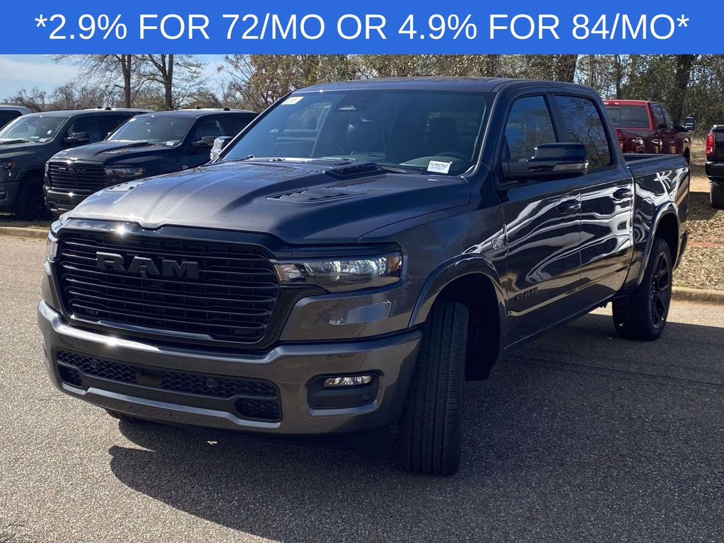 2026 Granite Crystal Metallic Clearcoat Ram 1500 Laramie 4X4 Truck