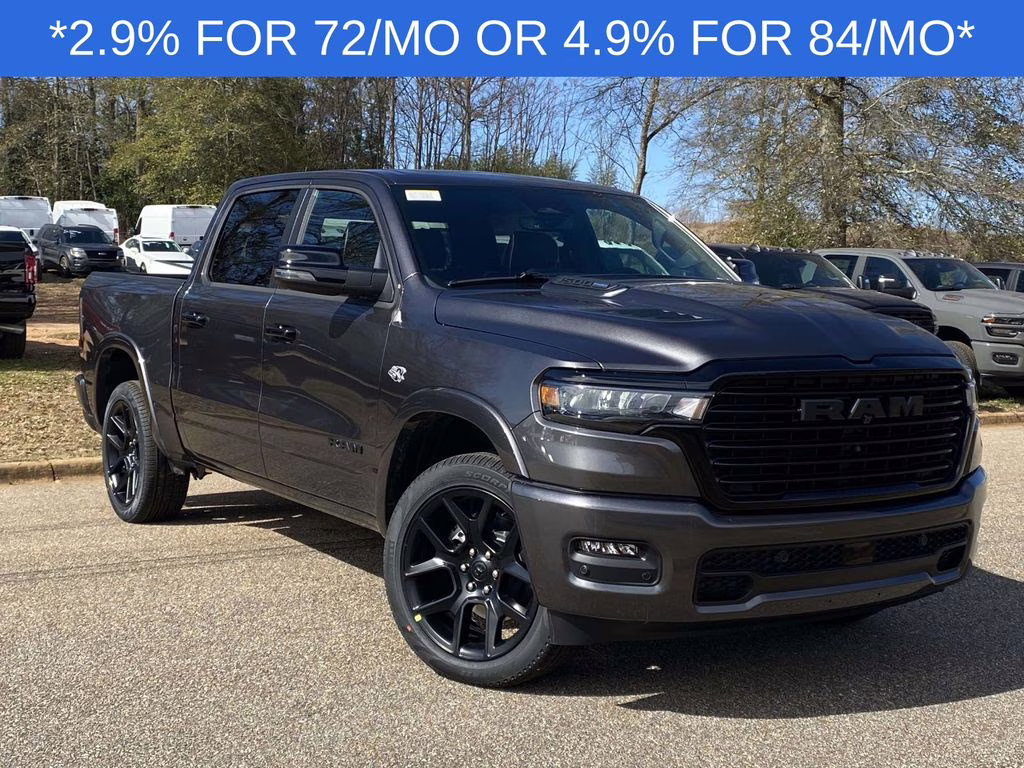 2026 Granite Crystal Metallic Clearcoat Ram 1500 Laramie 4X4 Truck