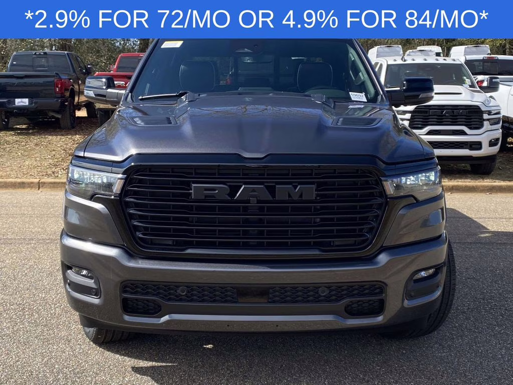 2026 Granite Crystal Metallic Clearcoat Ram 1500 Laramie 4X4 Truck