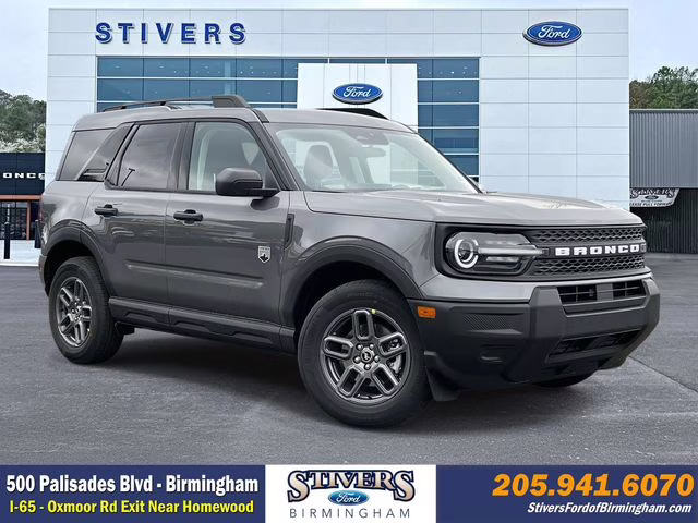 2026 Gray Metallic Ford Bronco Sport Big Bend 4X4 SUV