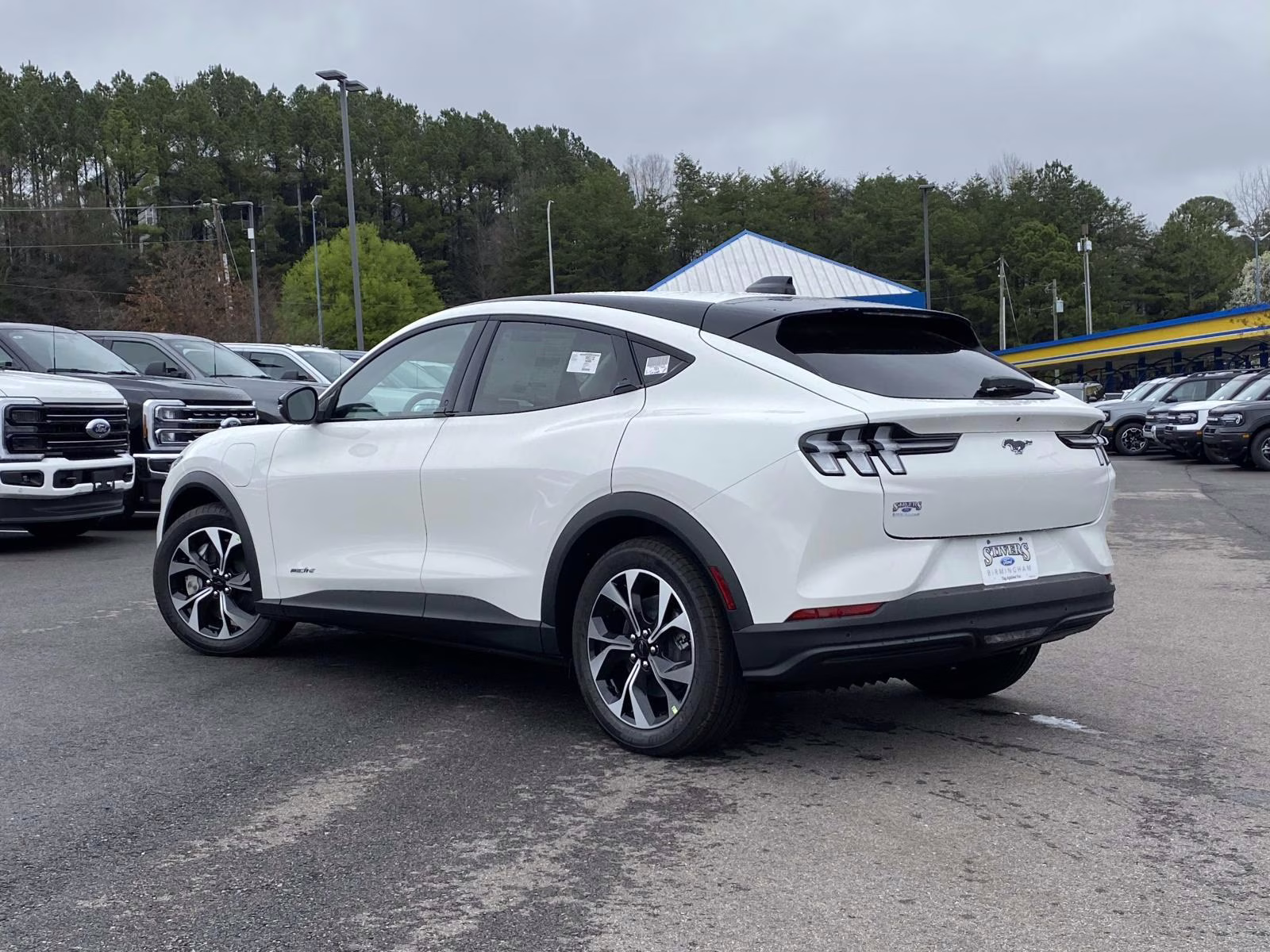 2026 Star White Metallic TC Ford Mustang Mach-E Select RWD SUV