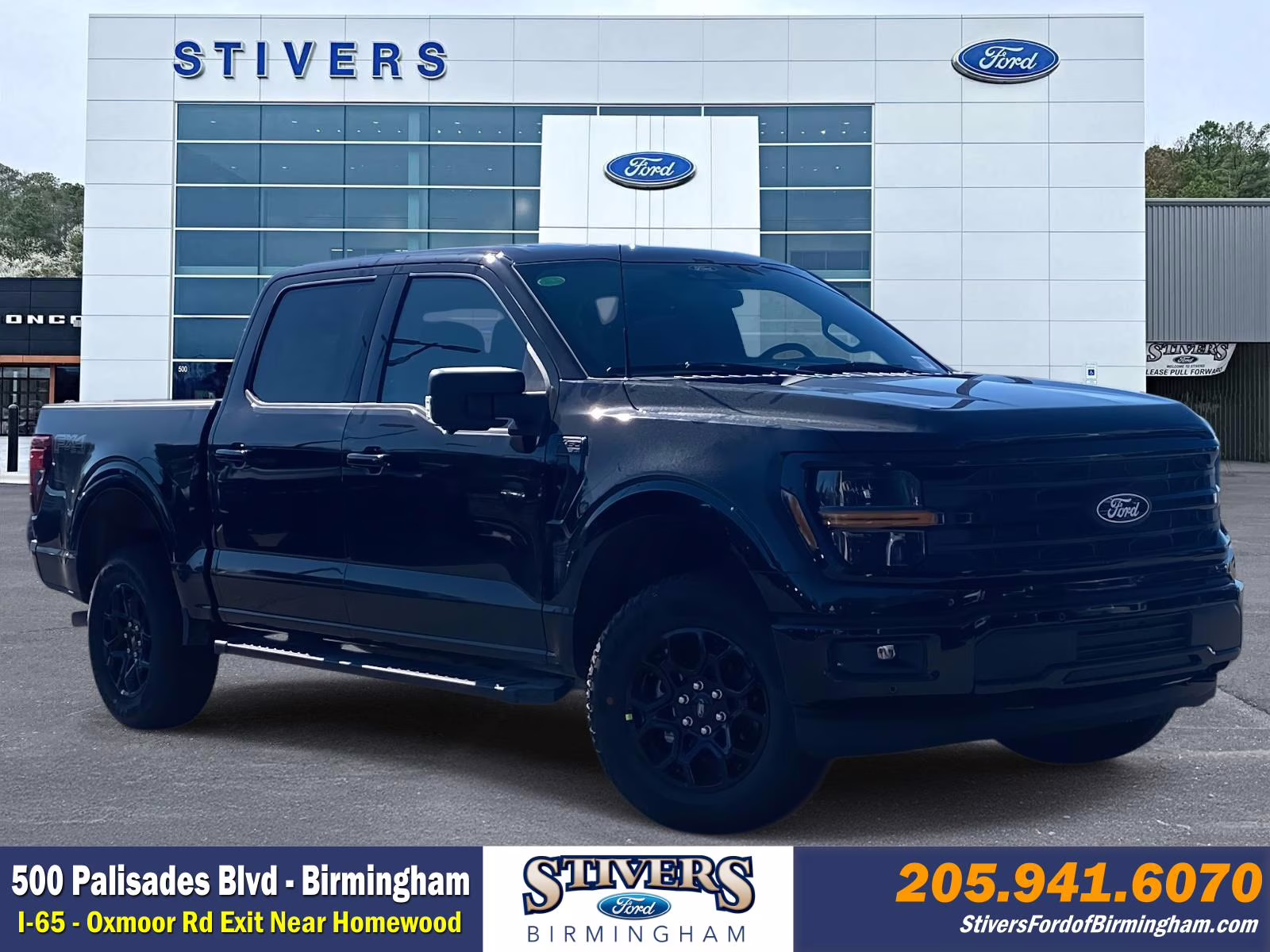 2026 Black Metallic Ford F-150 XLT 4X4 Truck