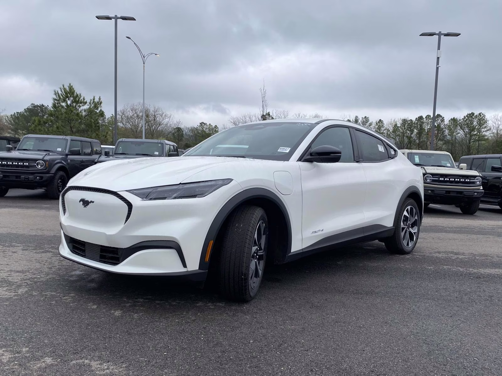 2026 Star White Metallic TC Ford Mustang Mach-E Select RWD SUV