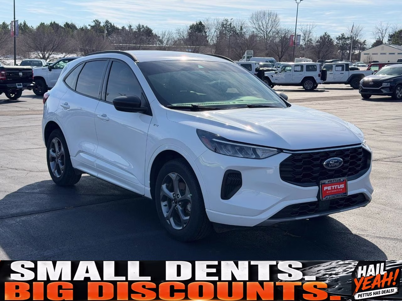2023 Oxford White Ford Escape ST-Line AWD SUV