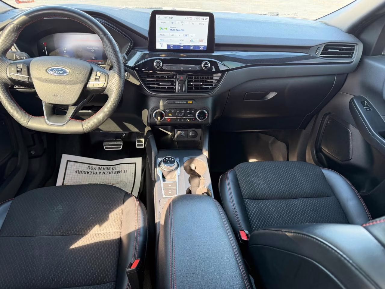 2023 Oxford White Ford Escape ST-Line AWD SUV