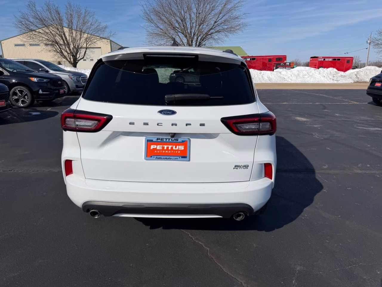 2023 Oxford White Ford Escape ST-Line AWD SUV