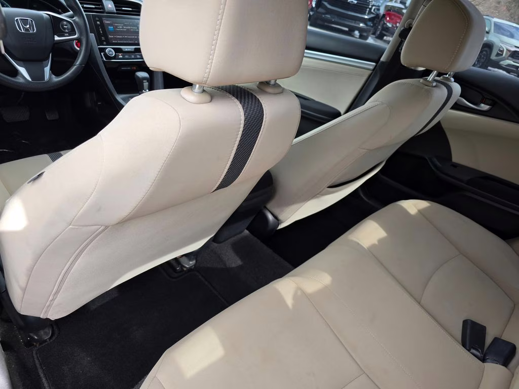 2018 Black Honda Civic EX FWD Sedan