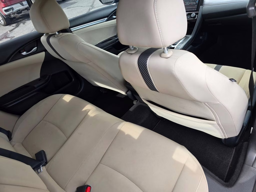 2018 Black Honda Civic EX FWD Sedan