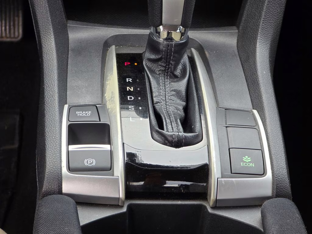 2018 Black Honda Civic EX FWD Sedan