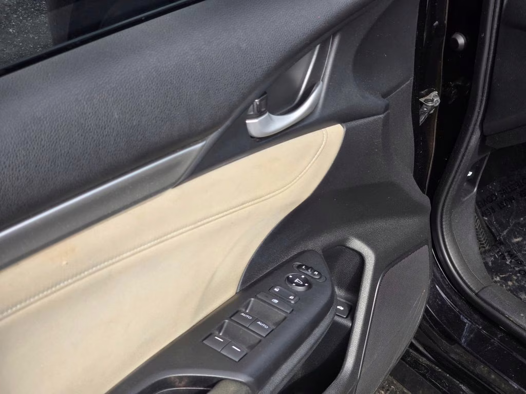 2018 Black Honda Civic EX FWD Sedan