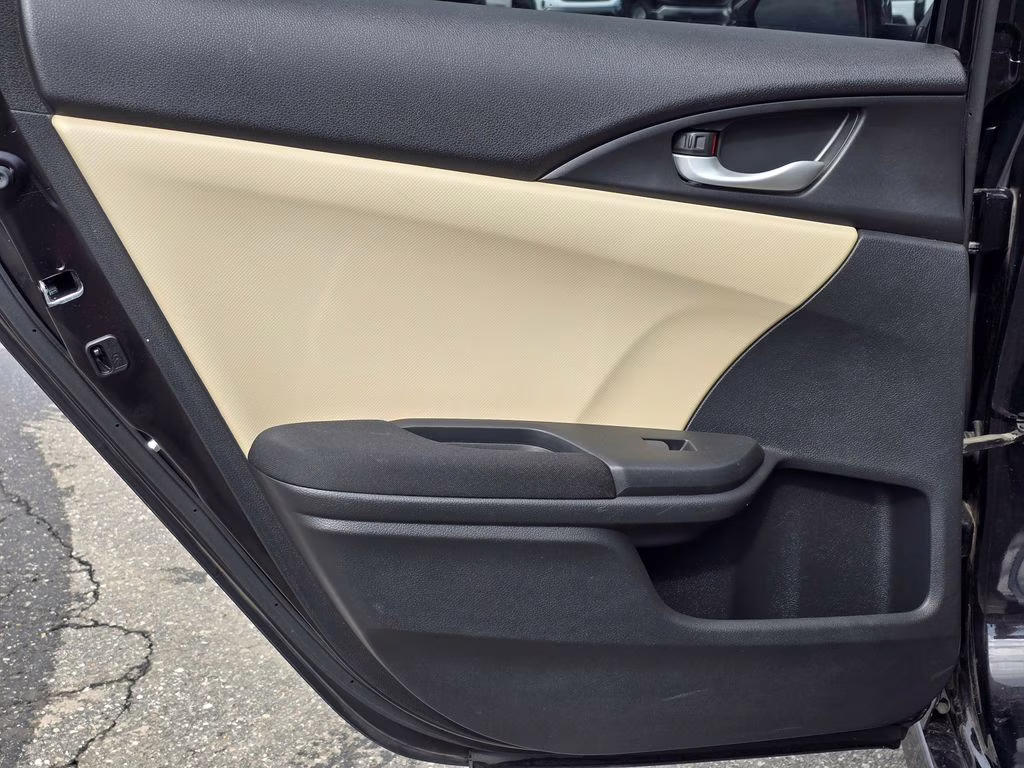 2018 Black Honda Civic EX FWD Sedan