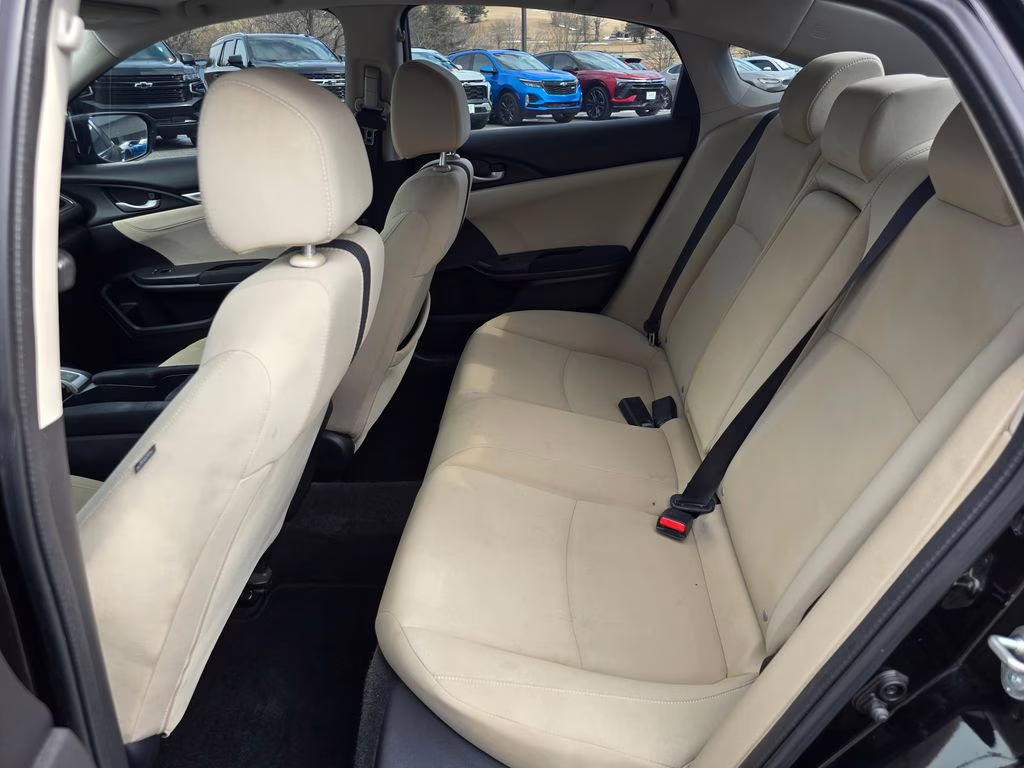 2018 Black Honda Civic EX FWD Sedan