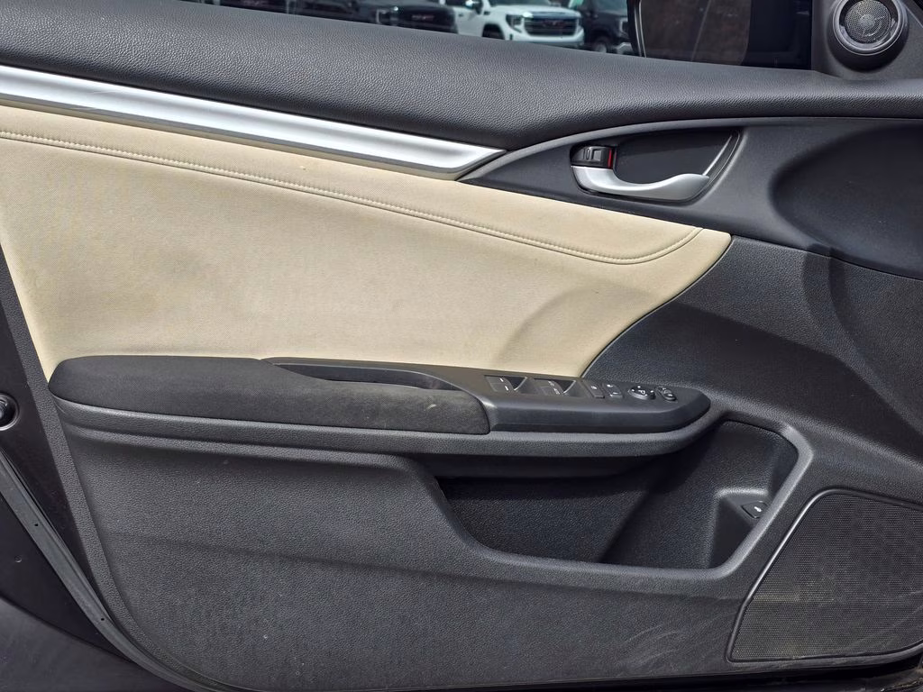 2018 Black Honda Civic EX FWD Sedan