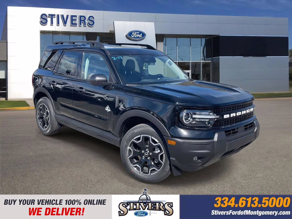2026 Shadow Black Ford Bronco Sport Outer Banks 4X4 SUV