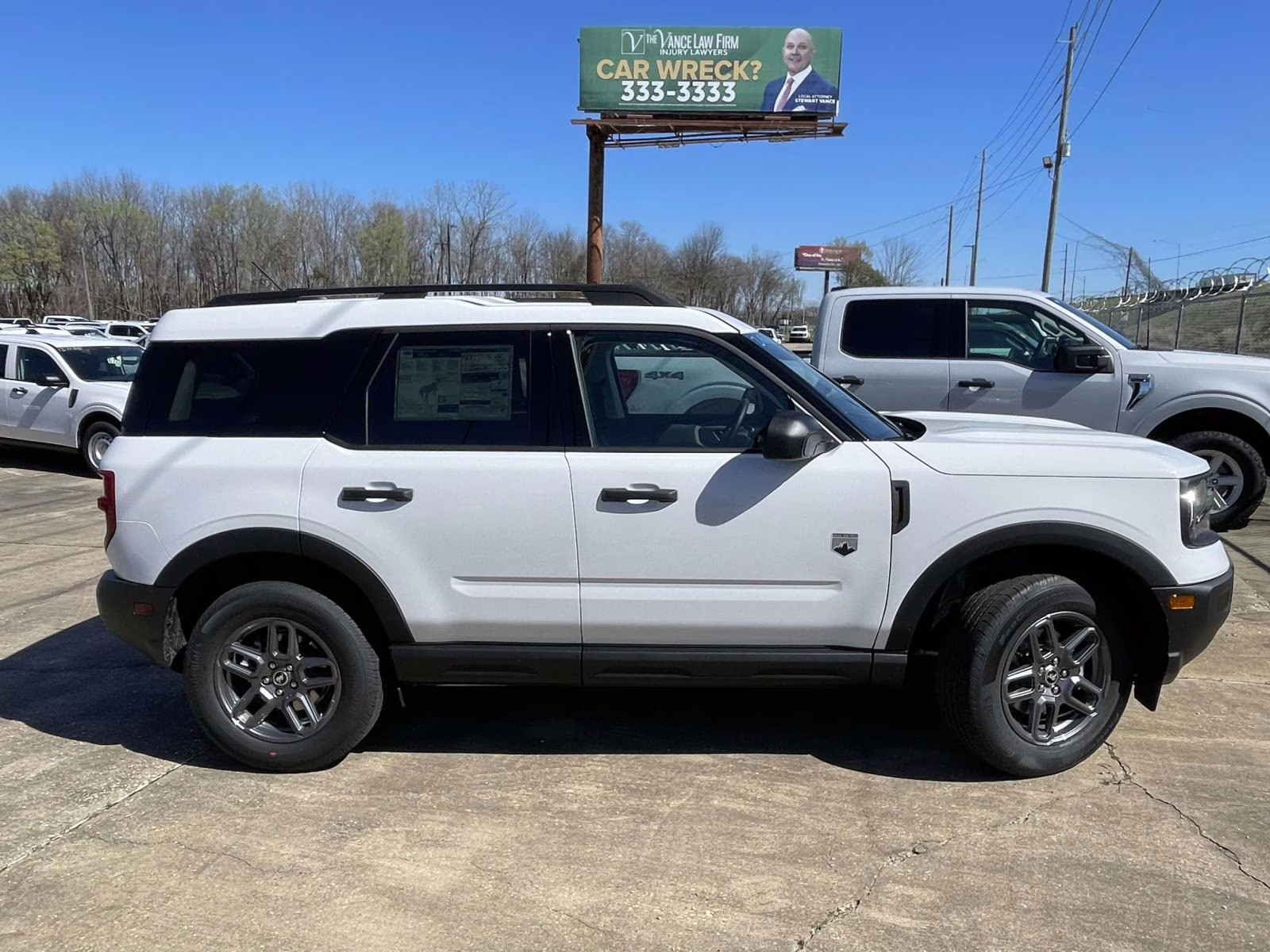 2026 Oxford White Ford Bronco Sport Big Bend 4X4 SUV
