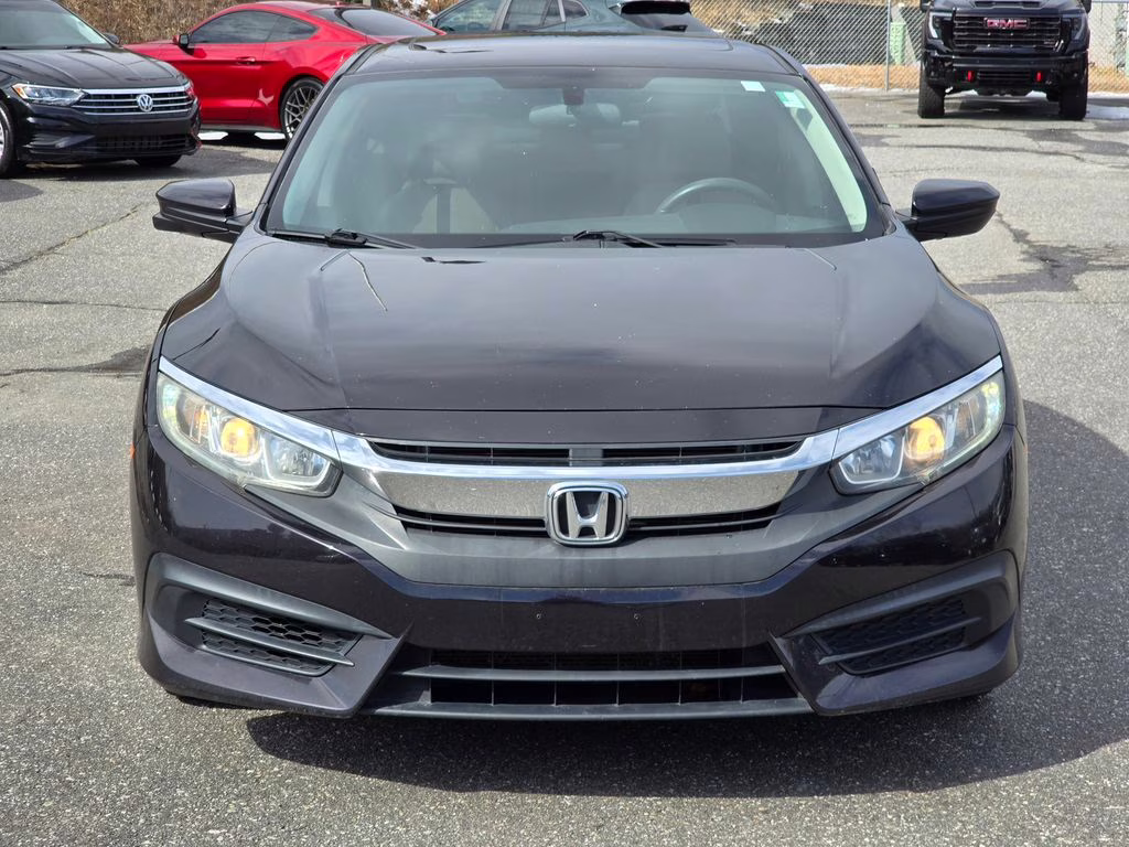 2018 Black Honda Civic EX FWD Sedan