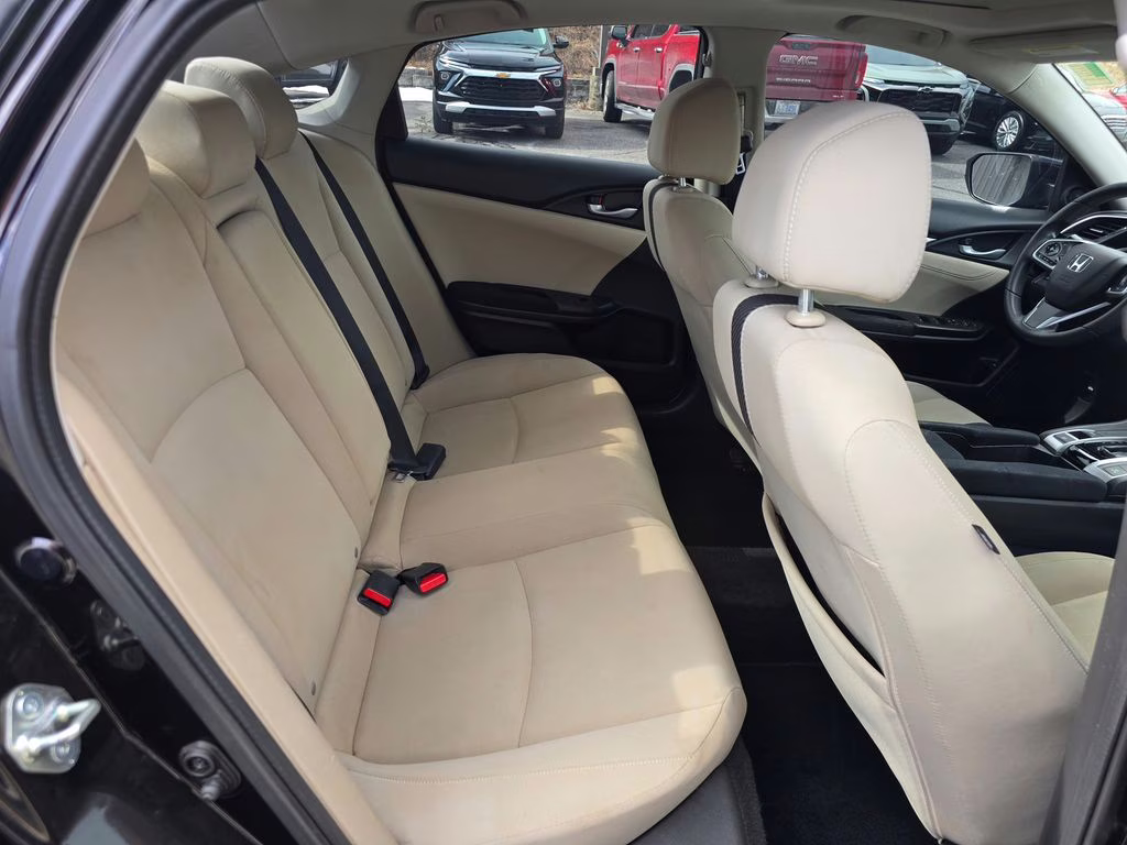 2018 Black Honda Civic EX FWD Sedan