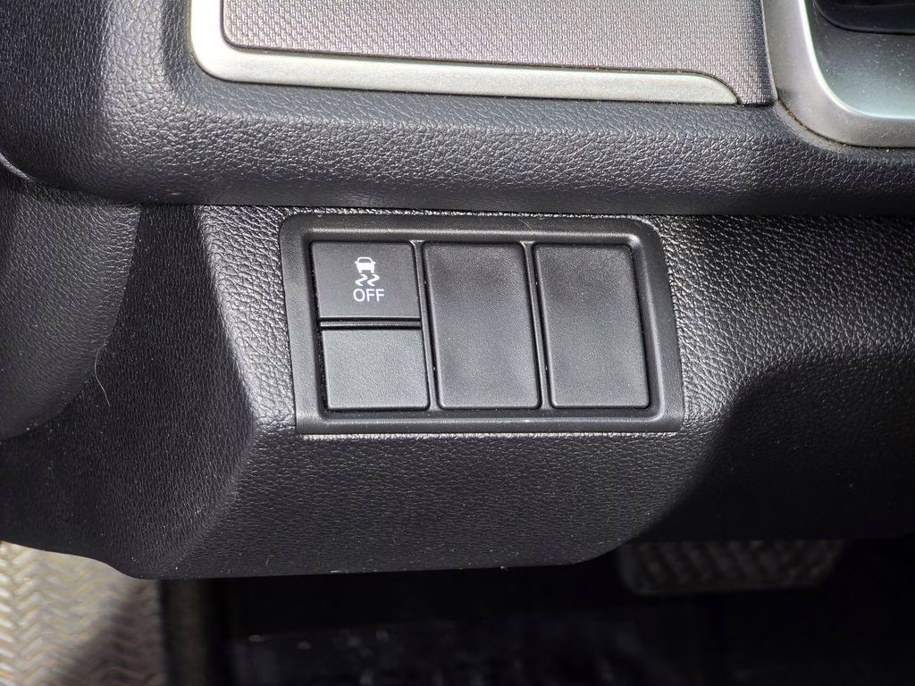 2018 Black Honda Civic EX FWD Sedan