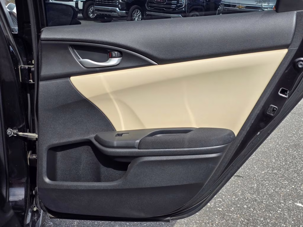 2018 Black Honda Civic EX FWD Sedan