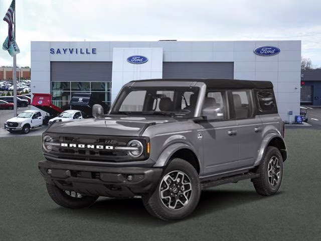 2026 Marsh Gray Ford Bronco Outer Banks 4 Door 4x4 4X4 SUV