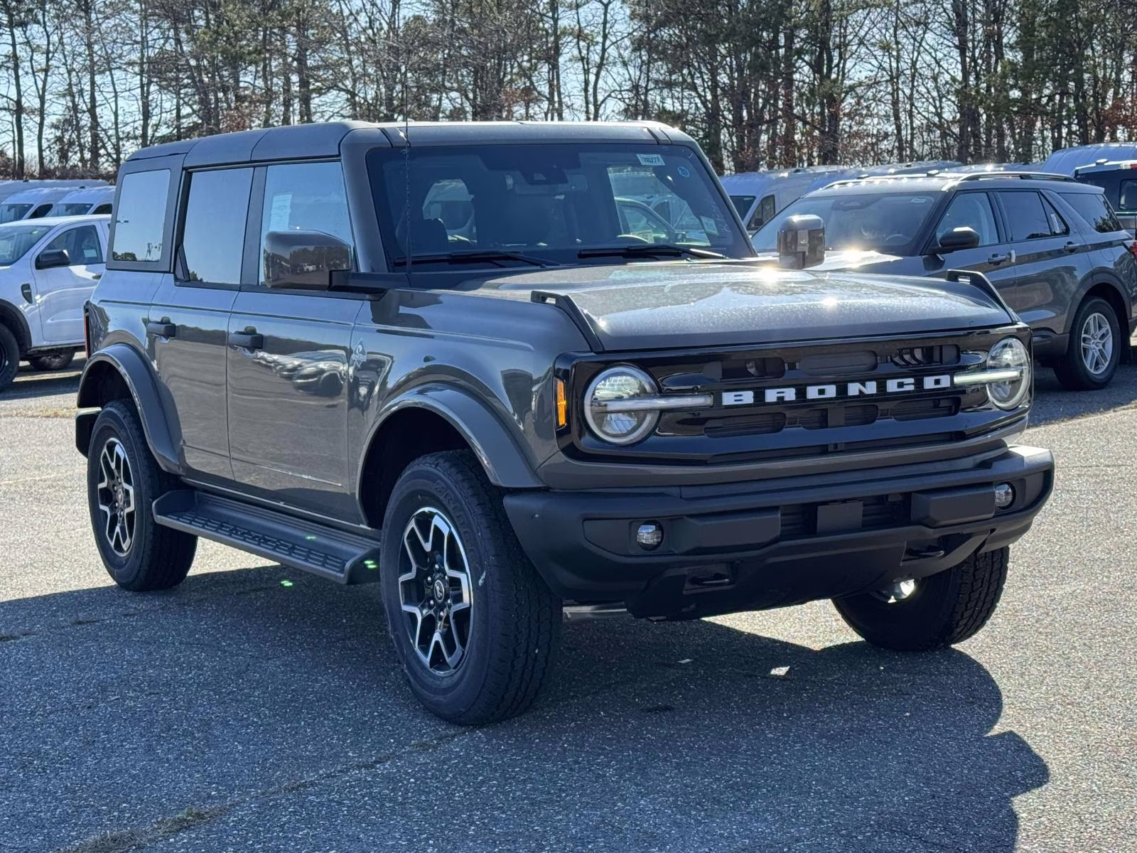 2026 Marsh Gray Ford Bronco Outer Banks 4 Door 4x4 4X4 SUV