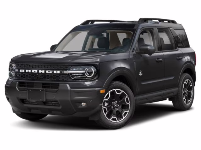 2026 Shadow Black Ford Bronco Sport Outer Banks 4X4 SUV