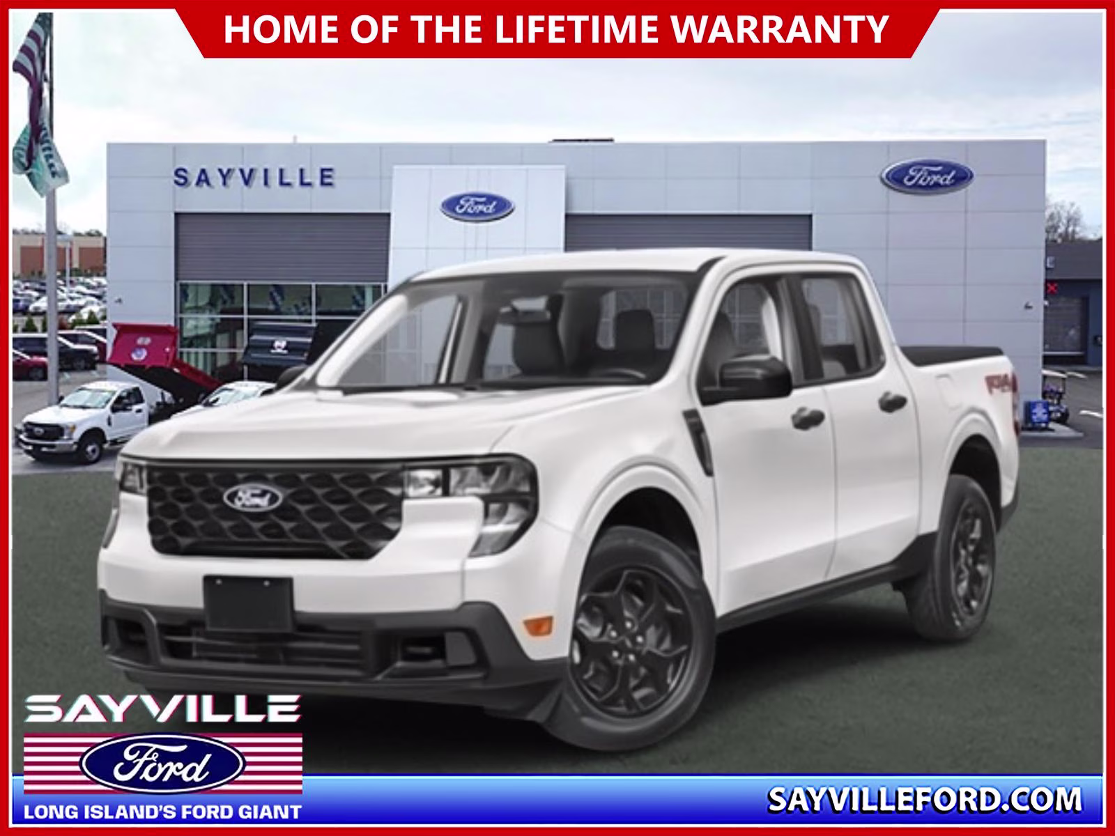 2026 Oxford White Ford Maverick XLT FWD SuperCrew FWD Truck