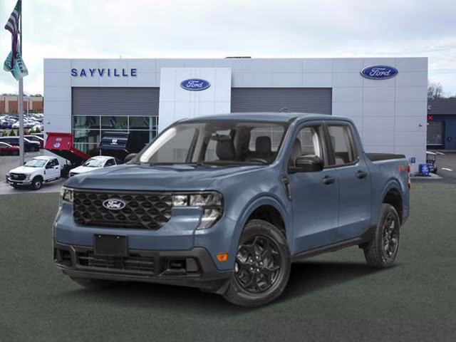 2026 Azure Gray Metallic Tri-Coat Ford Maverick XLT FWD SuperCrew FWD Truck